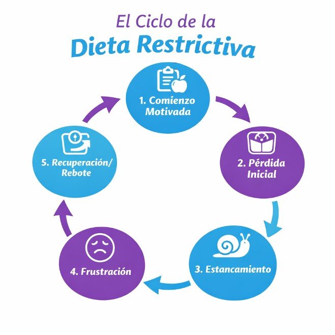 Estoy estancada no puedo bajar de peso - Ciclo de las dietas para bajar de peso - Dra Paola Sánchez