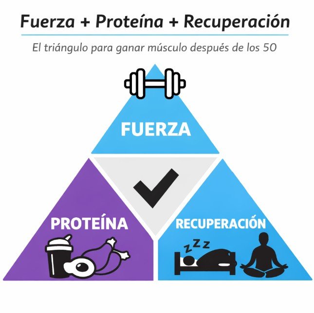 Cómo ganar masa muscular después de los 50 - Dra. Paola Sánchez