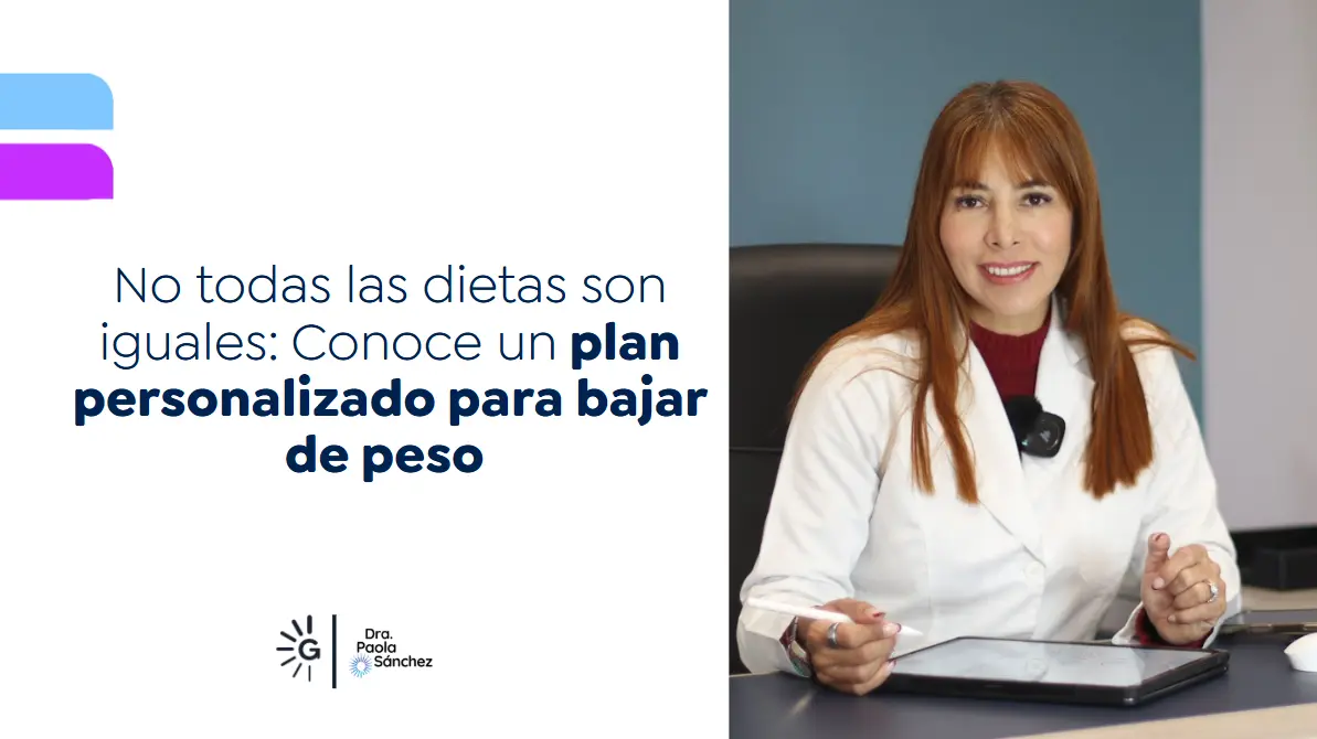 Plan personalizado para bajar de péso en Bogotá- Dra. Paola Sánchez