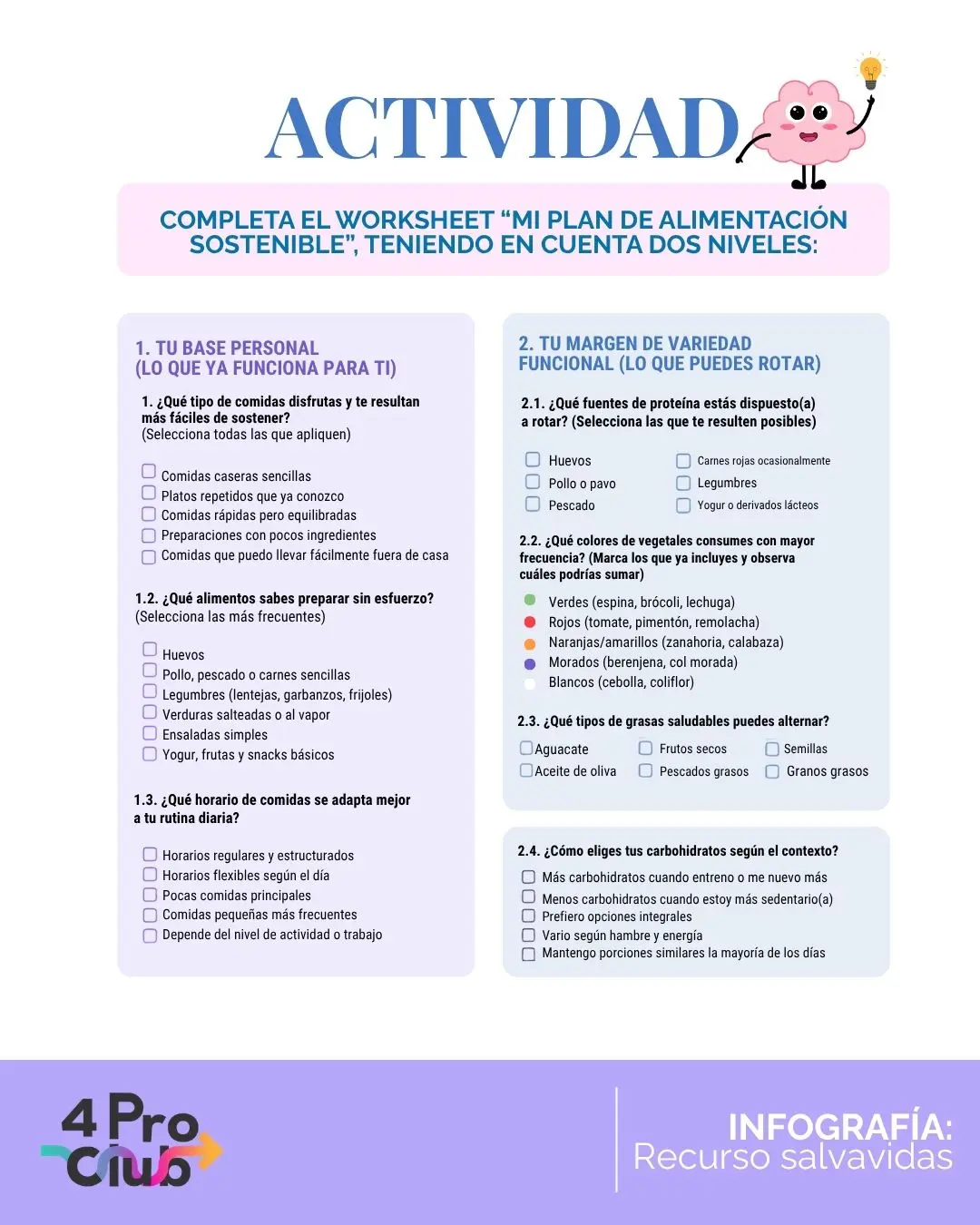 Plantilla descargable día 15 del reto 21 días