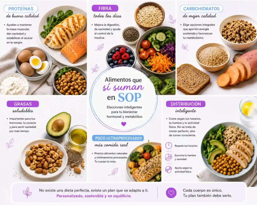 Qué tipo de alimentos suelen ayudar en SOP - Dra PAOLA SANCHEZ